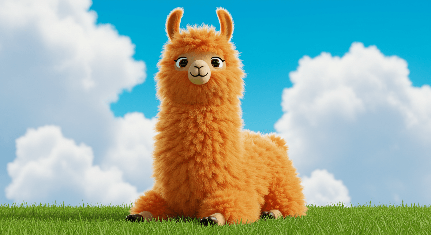 A llama portrait used as an example image